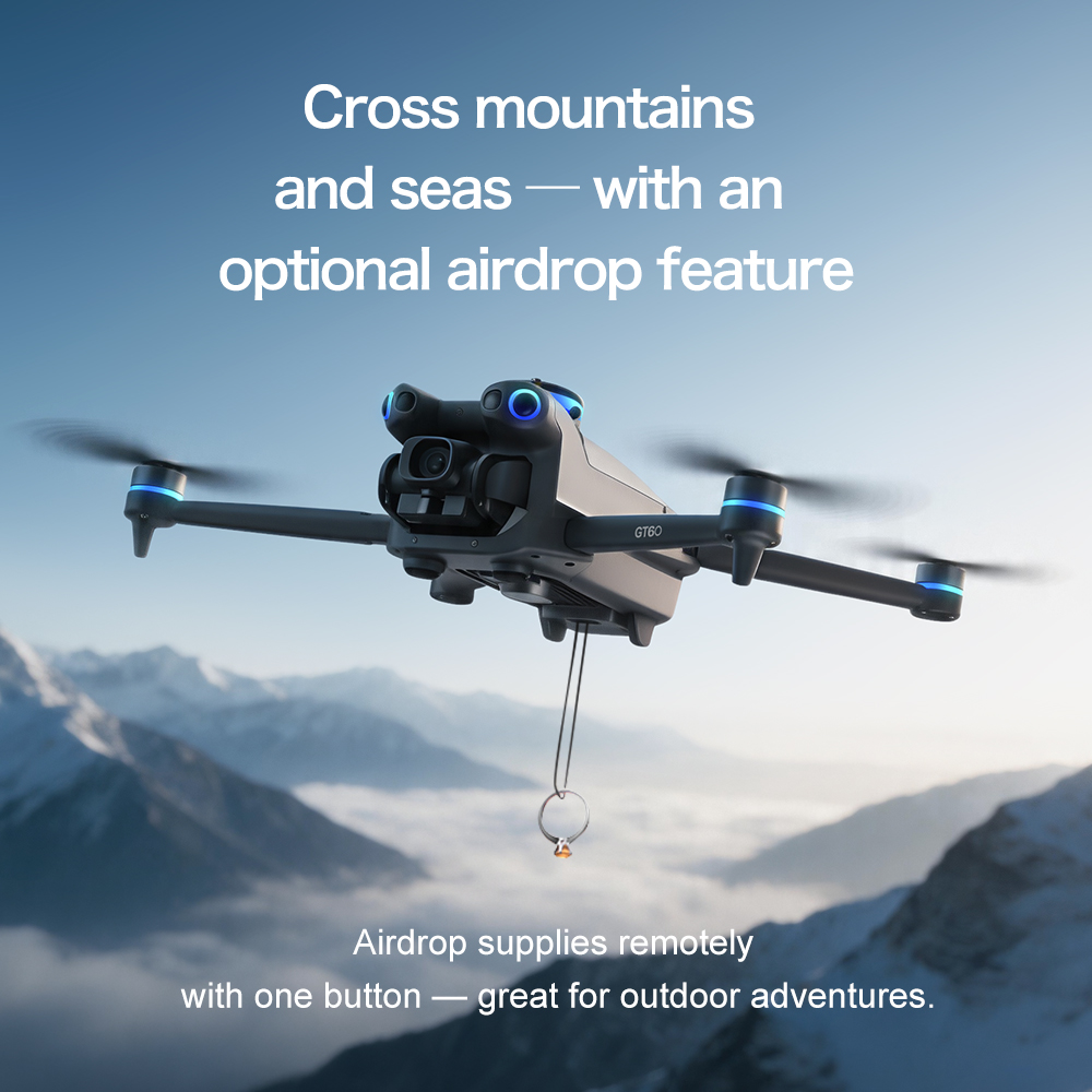 НОВЫЙ мини-дрон GT60 с двумя к – обзор и цена Drone Kit Long Range